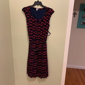 Halogen Lips Dress- NWT
